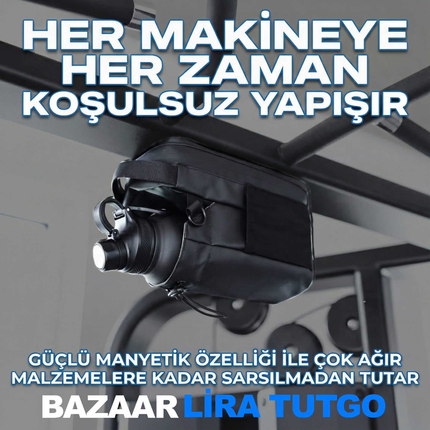 Manyetik Spor Çantası - TutGo®