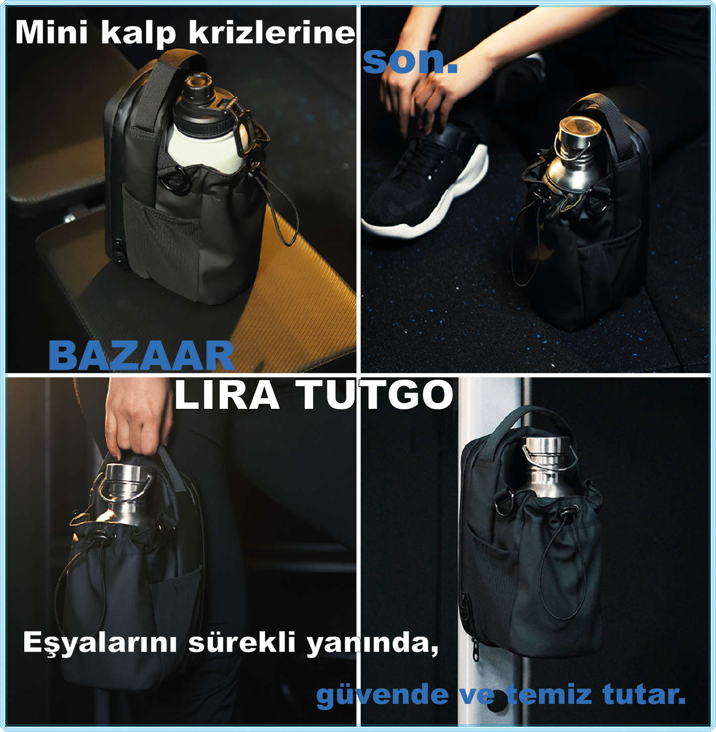 Manyetik Spor Çantası - TutGo®